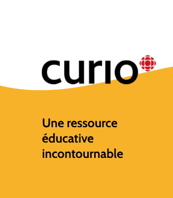 Une ressource éducative incontournable. Curio est votre ressource pour trouver des contenus de CBC/Radio-Canada sélectionnés avec soin pour leur pertinence dans l’enseignement de chaque matière. Avec Curio, les apprentissages prennent vie.